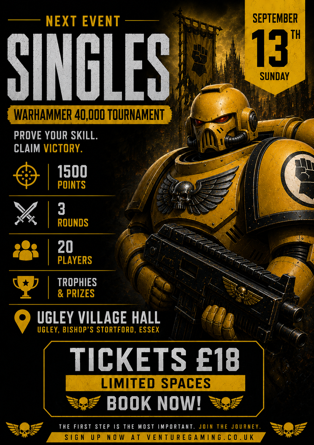 Venture Gaming Event - September 13th